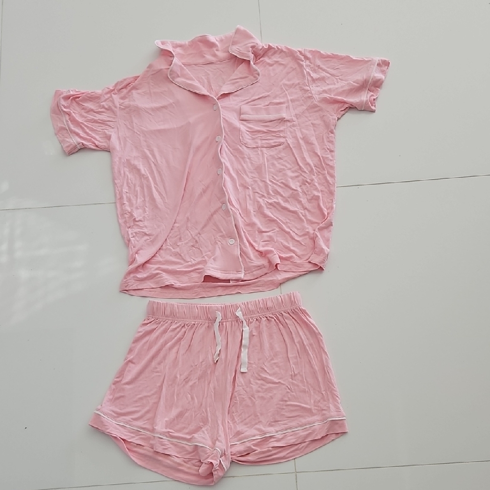 Dreamy By Lubot. Pink Women's Sleepwear Set